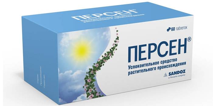 Успокоительное Персен