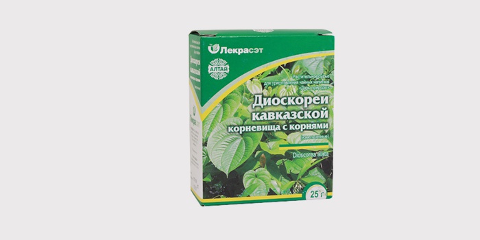 Корни диоскореи кавказской 