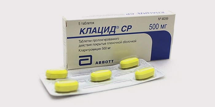 Антибиотик Клацид