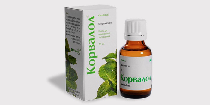 Капли Корвалол