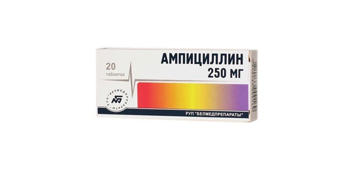 Таблетки Ампициллин