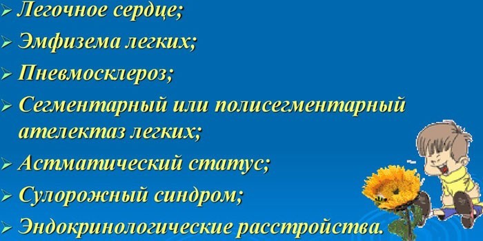 Возможные осложнения бронхиальной астмы