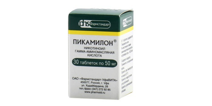 Таблетки Пикамилон