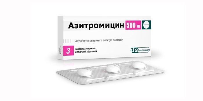 Таблетки Азитромицин