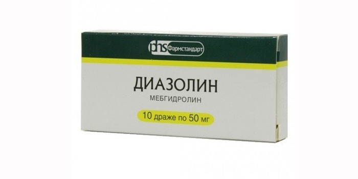 Таблетки Диазолин