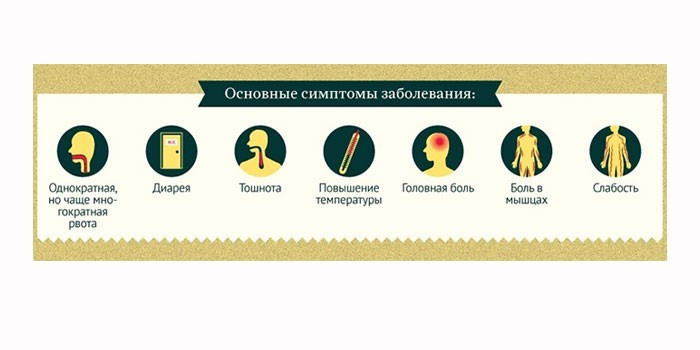 Симптомы желудочного гриппа
