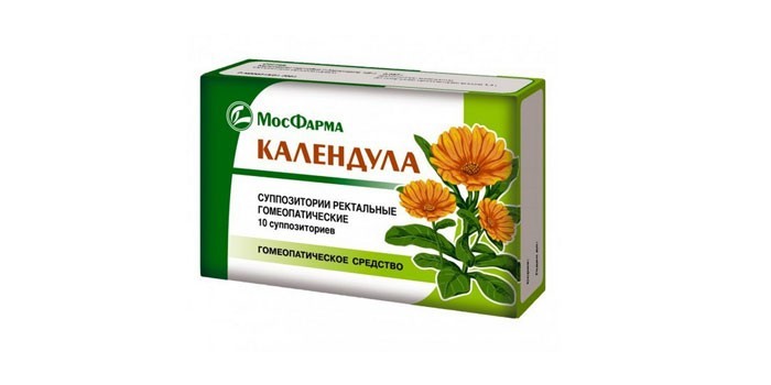 Гомеопатические с календулой