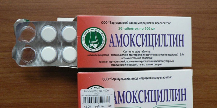 Антибиотик Амоксициллин