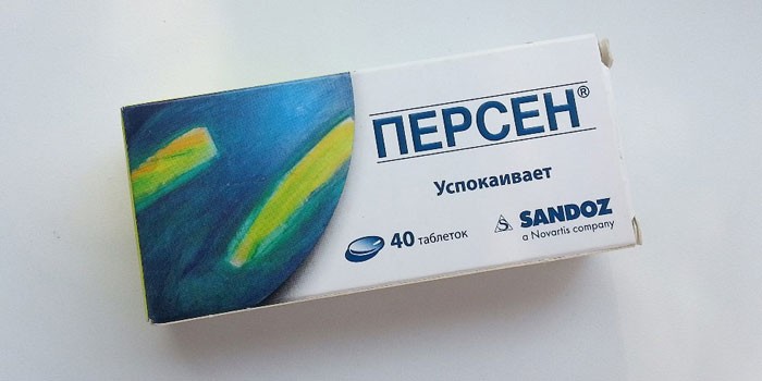 Таблетки Персен