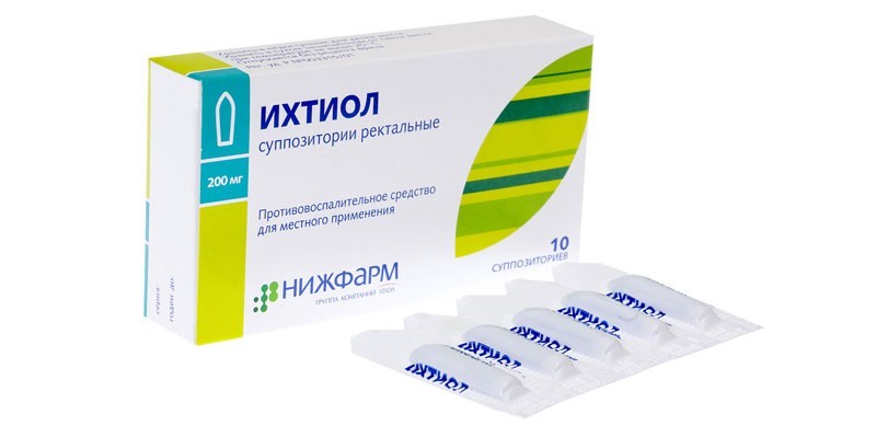Ихтиоловые свечи