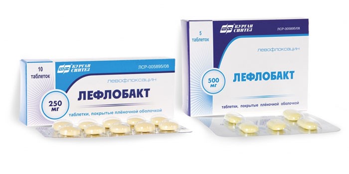 Таблетки Лефлобакт