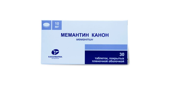 Таблетки Мемантин канон