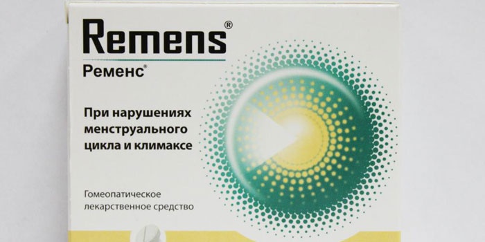 Гомеопатический препарат Ременс
