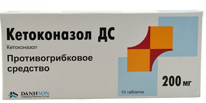 Таблетки Кетоконазол в упаковке