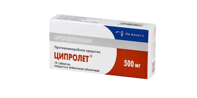 Таблетки Ципролет