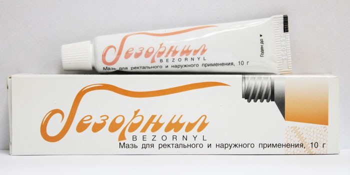 Гель Безорнил в упаковке
