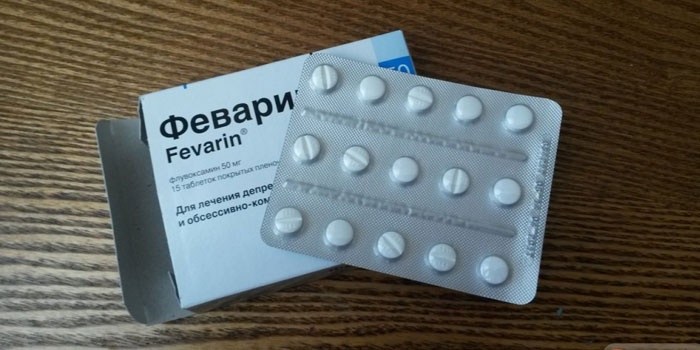 Антидепрессант  Феварин 