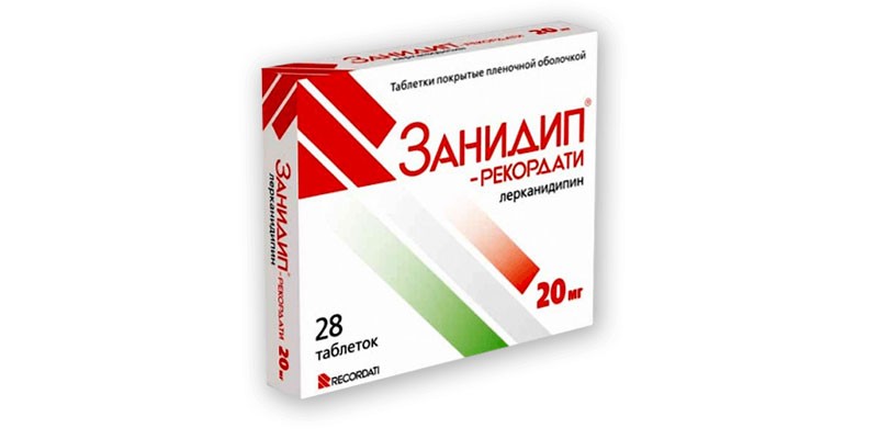 Таблетки Занидип Рекордати