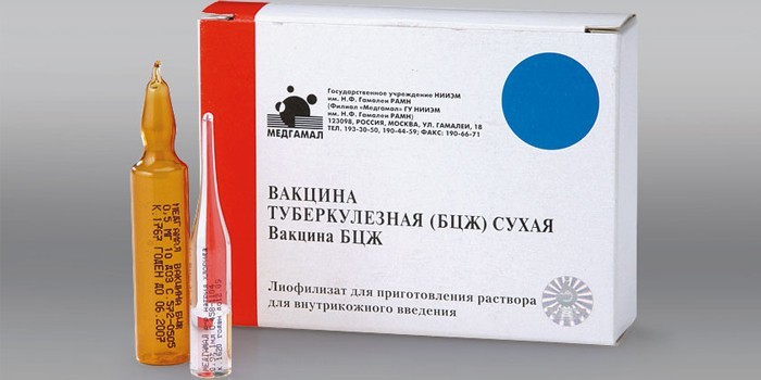 Вакцина туберкулезная сухая