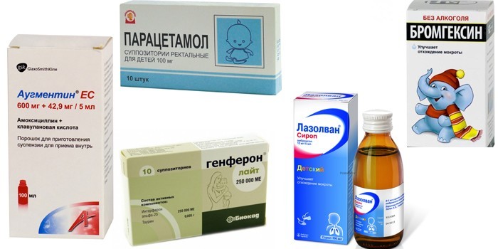 Порошки, суппозитории и сиропы от кашля