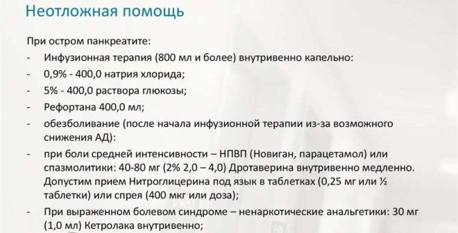 Алгоритм неотложной помощи
