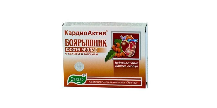 Таблетки Боярышник Форте