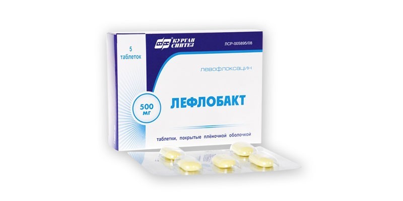Таблетки Лефлобакт