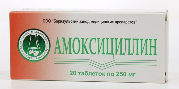Таблетки Амоксициклин