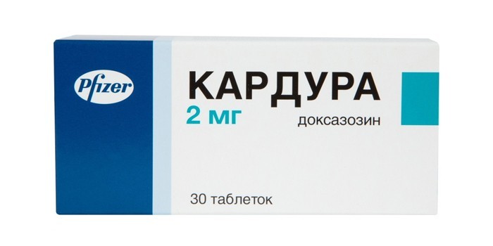 Таблетки Кардура