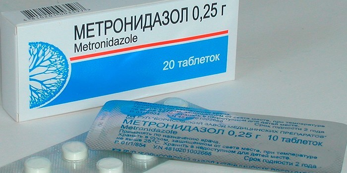 Таблетки Метронидазол