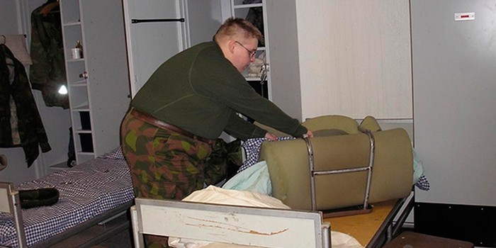 Парень с избыточным весом