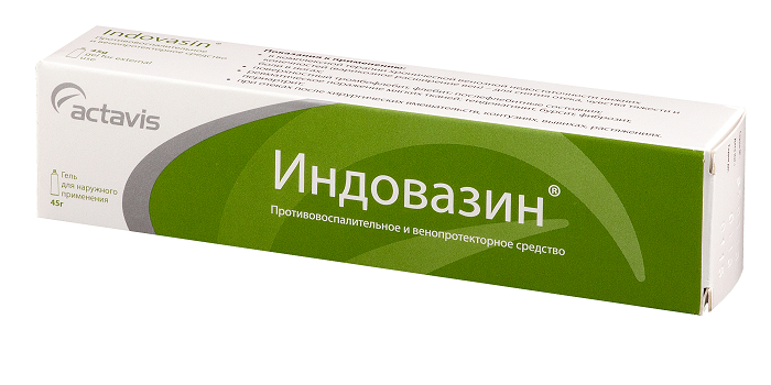 Гель Индовазин