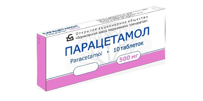 Жаропонижающее средство Парацетамол
