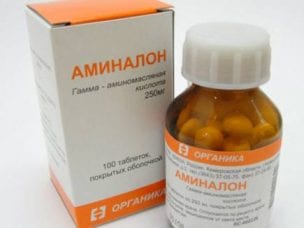 Аминалон – инструкция по применению и показания, состав, форма выпуска и цена