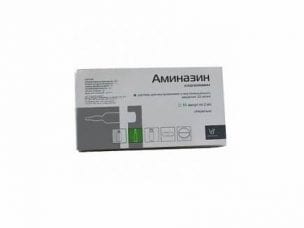 Аминазин – инструкция по применению, показания, форма выпуска, состав