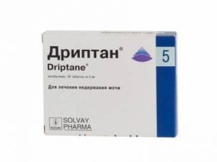 Дриптан – инструкция по применению, состав, показания, форма выпуска, побочные эффекты, аналоги и цена