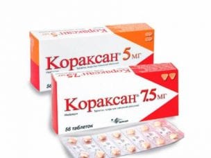 Кораксан – инструкция по применению и состав, показания, форма выпуска, дозировка и цена