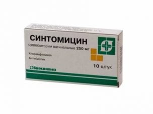 Синтомициновые свечи – инструкция по применению, показания, состав