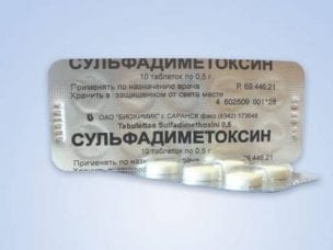 Сульфадиметоксин – инструкция по применению детям и взрослым
