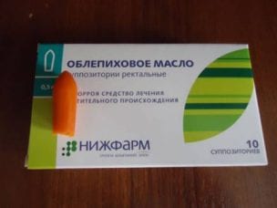 Свечи с облепихой от геморроя