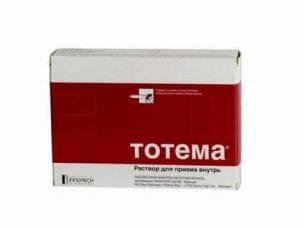 Тотема – инструкция по применению, форма выпуска, состав, показания, побочные эффекты, аналоги и цена
