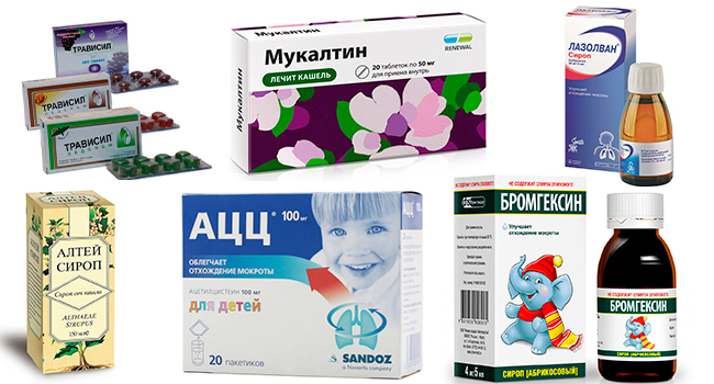 Лекарства от кашля